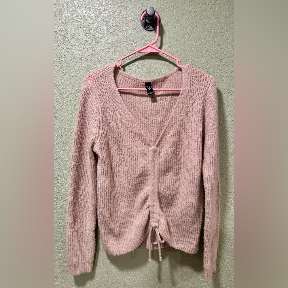Windsor Blush V-Neck Sweater